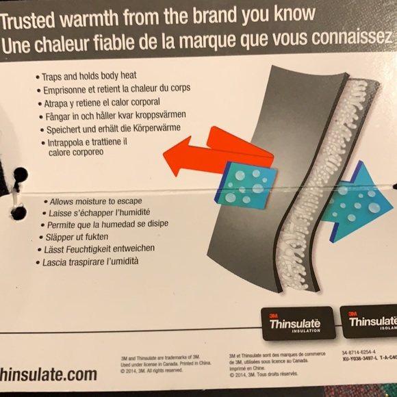 NWT Ladies Thinsulate Houndstooth gloves - Picture 4 of 4